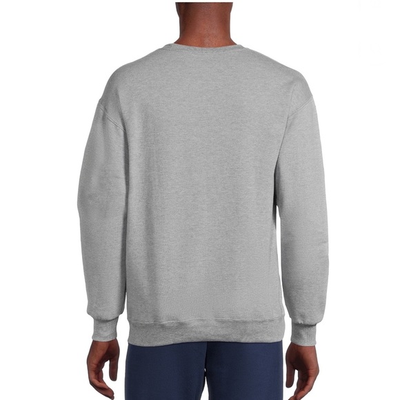 Athletic Works Men's Gray Fleece Crewneck Sweatshirt, Size XL - Picture 11 of 11